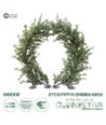 GloboStar® Artificial Garden EYCALYPTUS CINEREA ARCH 20434 Τεχνητή Διακοσμητική Αψίδα Ευκάλυπτου Μ250cm x Υ250cm